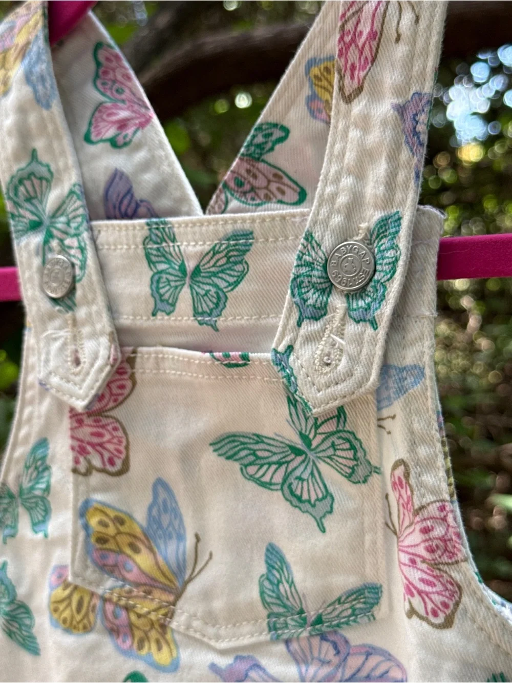 Baby Gap Butterfly Bliss Overall Dress